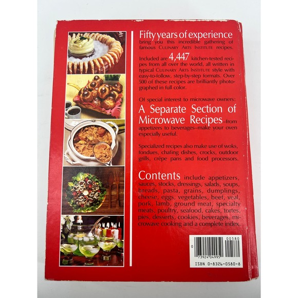 The Culinary Arts Institute Cookbook 1989 An encyclopedia of over 4400 recipes - Picture 2 of 11